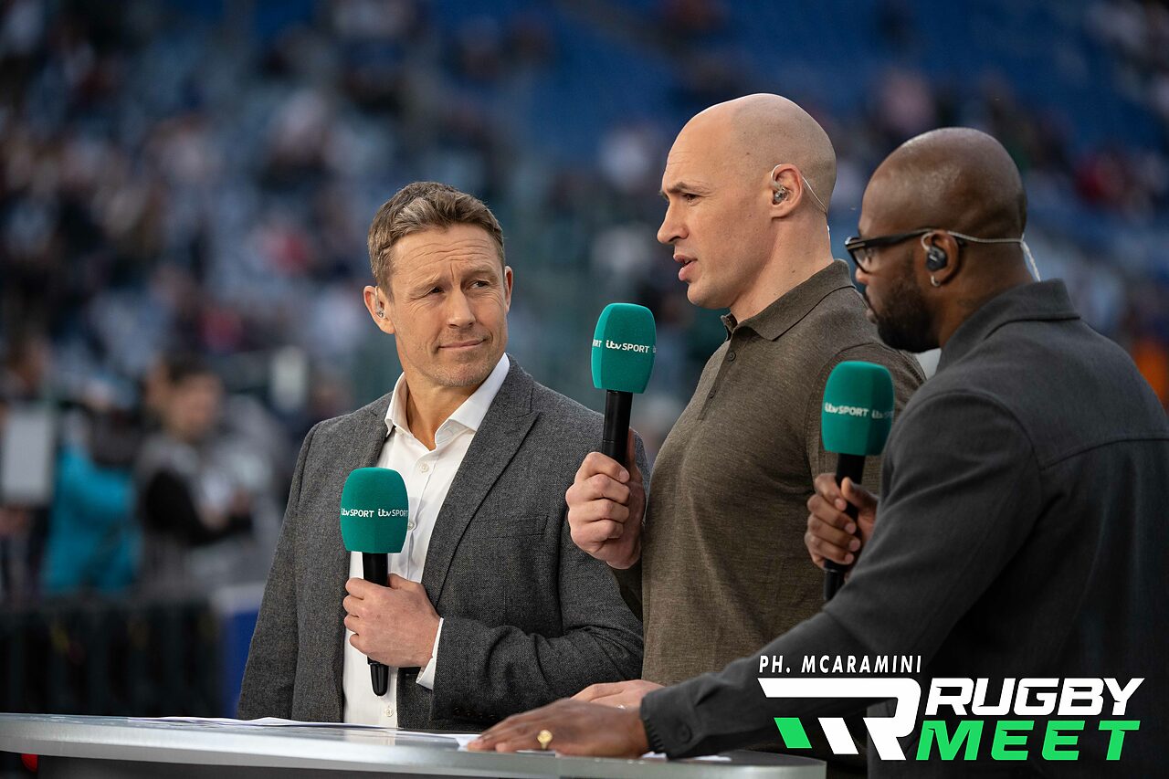 Sergio Parisse inviato Tv all'ultima partita dell'Italia