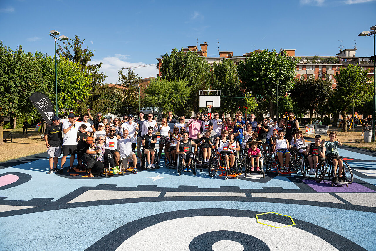 LEGO: la riqualificazione del playground di Quarto Oggiaro