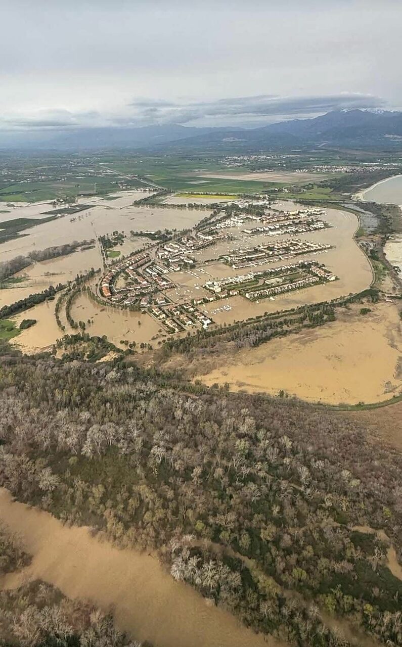 Tarsia sotto l'acqua
