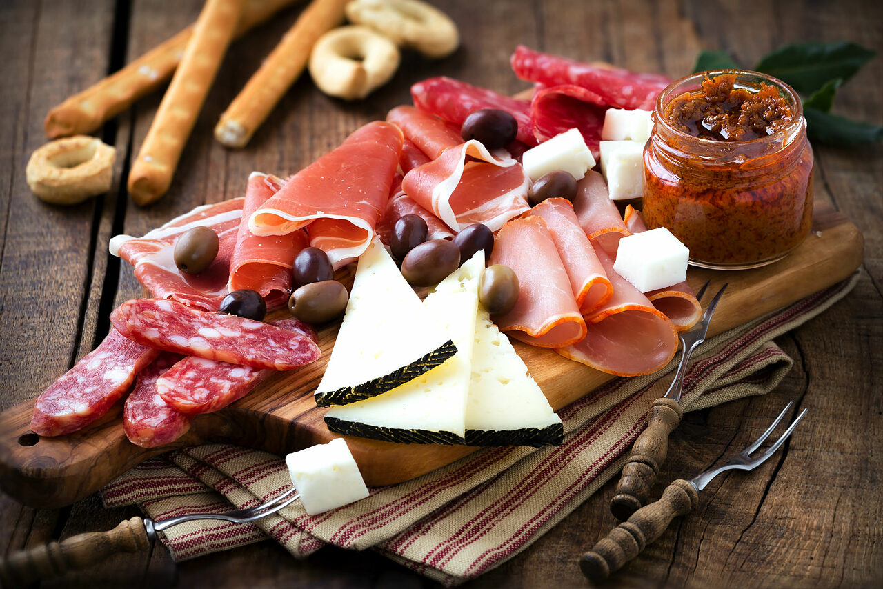 Un antipasto calabrese