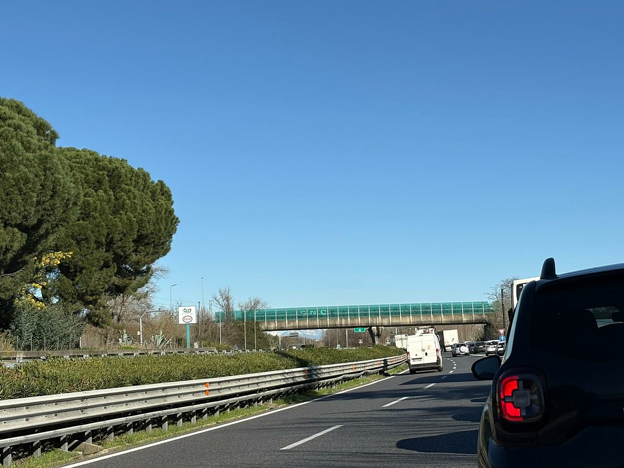 Ancora traffico allo svincolo di Cosenza nord