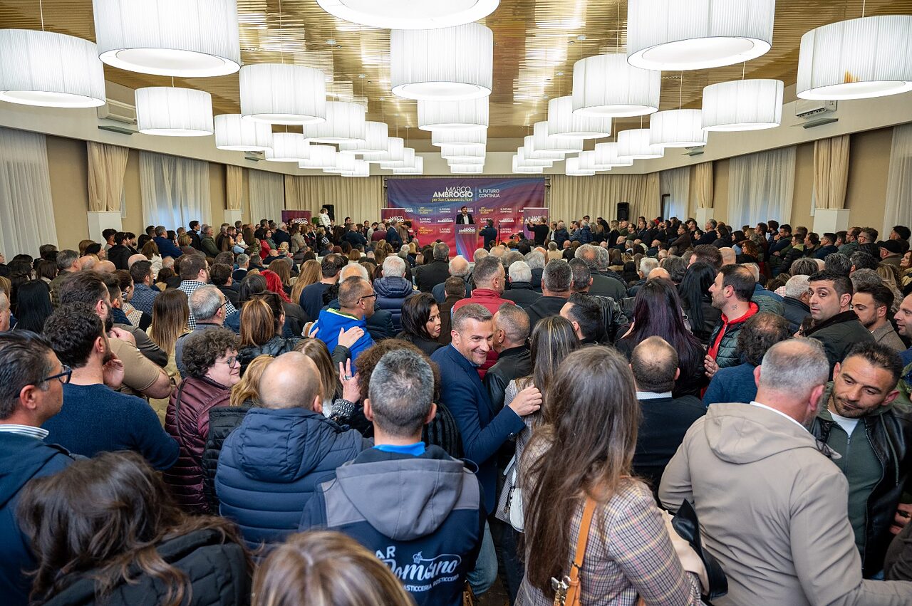 Tanta gente presente ieri per Marco Ambrogio