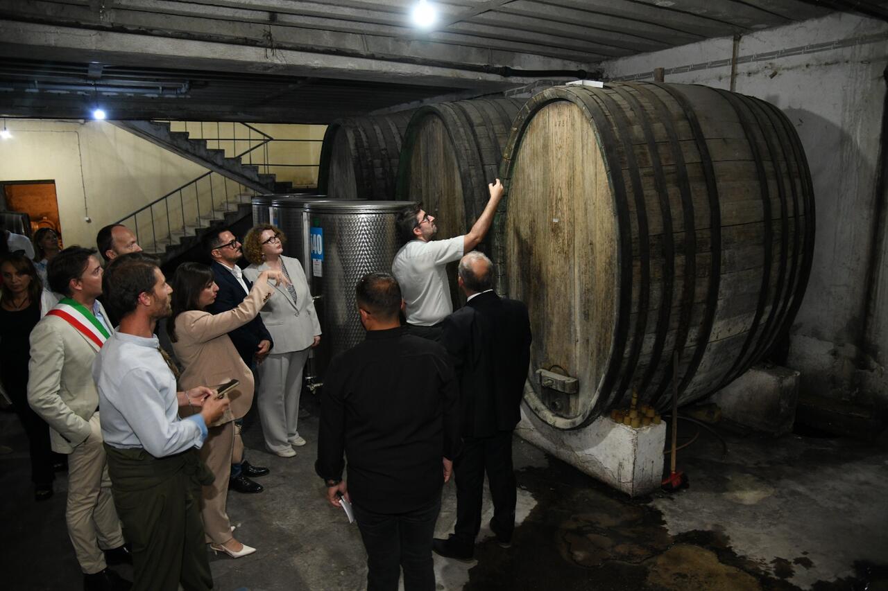 Delegazione di imprenditori calabresi e arbëreshë