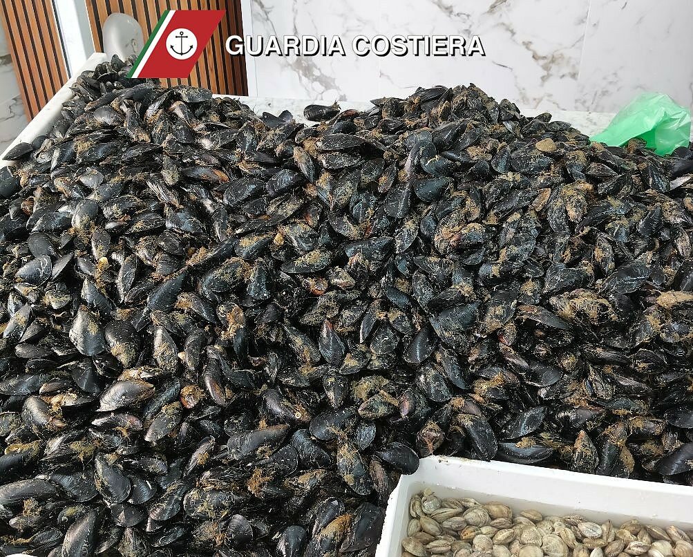 cozze sequestrate