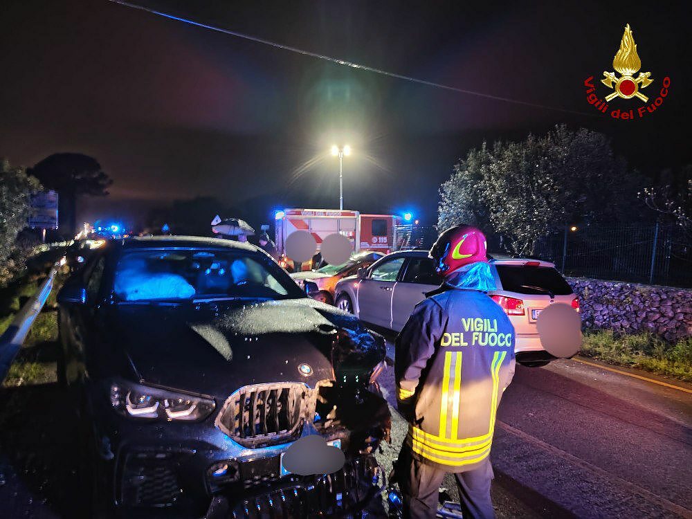 macchina incidente