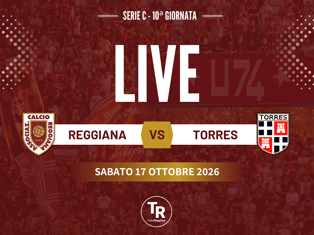 Serie C, Reggiana – S. Torres: segui la diretta | LIVE