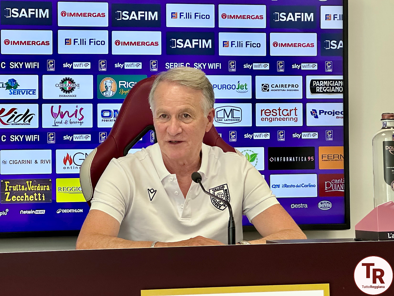 Tesser: «La Reggiana deve ancora crescere, ma sono contento della mentalità mostrata»