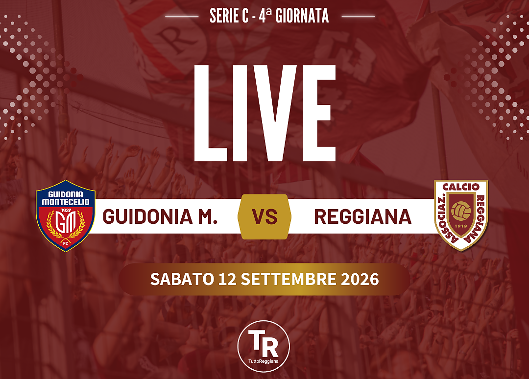 Guidonia Montecelio-Reggiana LIVE dalle ore 18:00