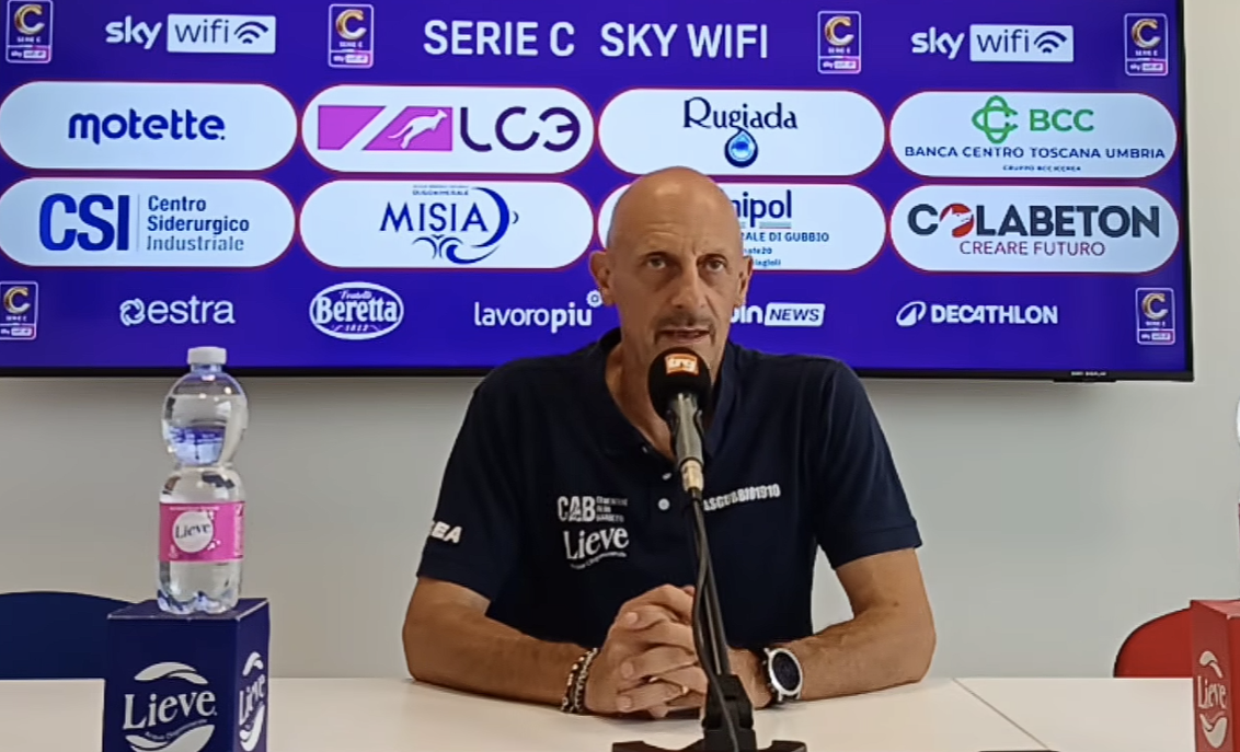 Gubbio, mister Di Carlo: «Reggiana grande squadra, il Gubbio deve affrontarla con coraggio»