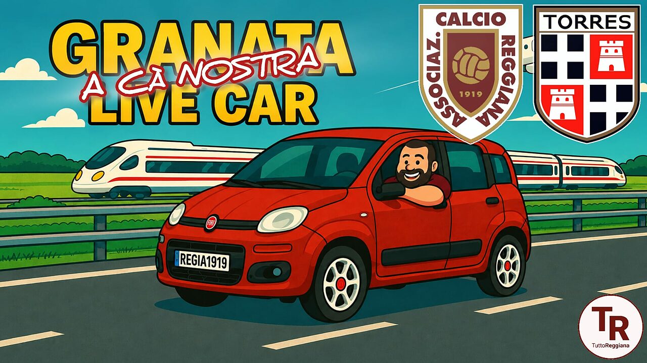 Granata Live Car di Reggiana-Torres 2-0