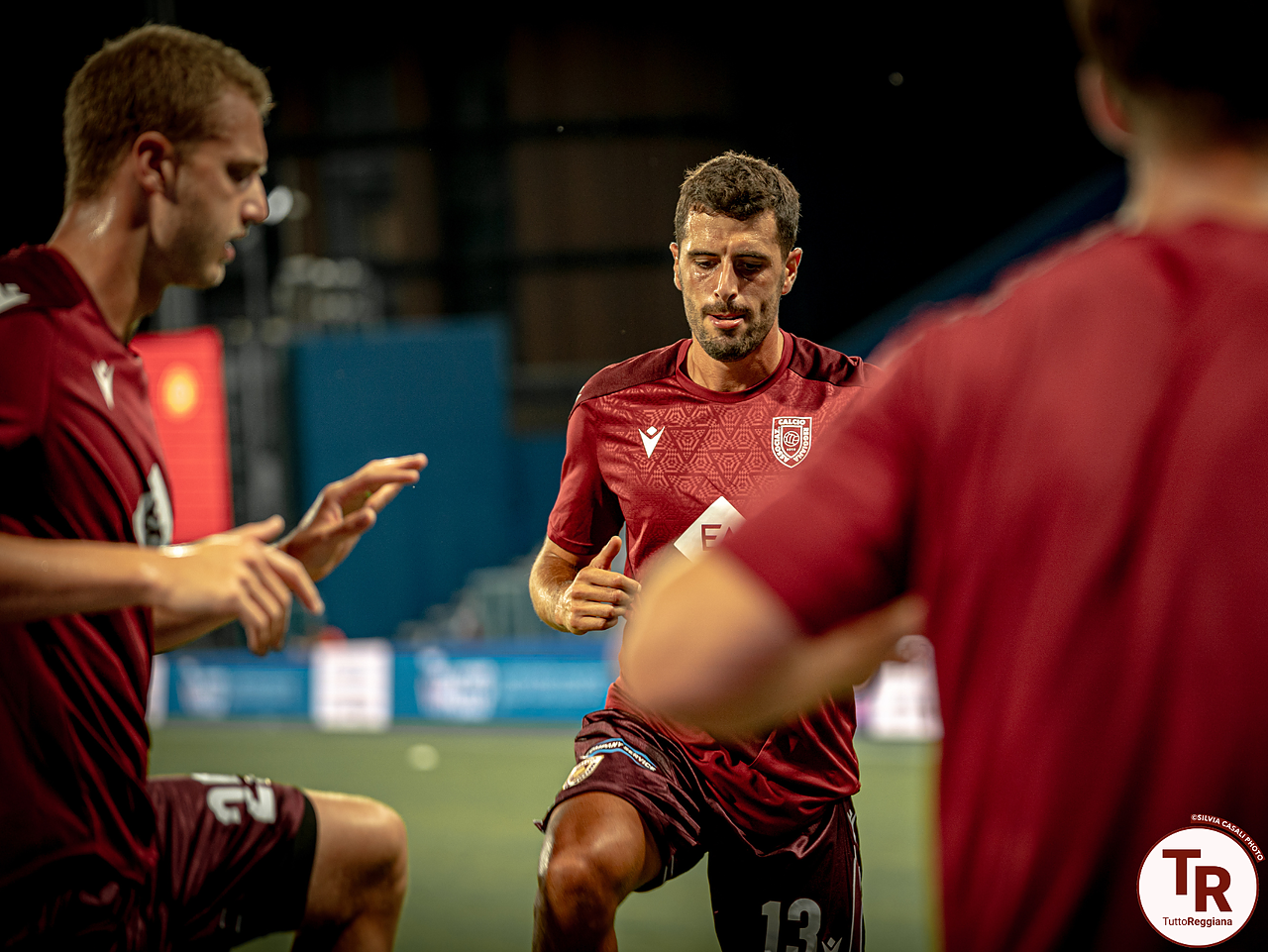 Reggiana al lavoro al "Villa Granata" Training Centre: nel mirino c'è il Perugia