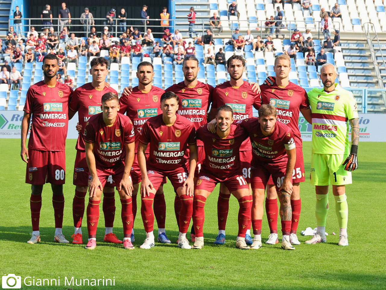 Reggiana, poco più di 27 minuti per tentare la rimonta contro il Pineto: le probabili formazioni