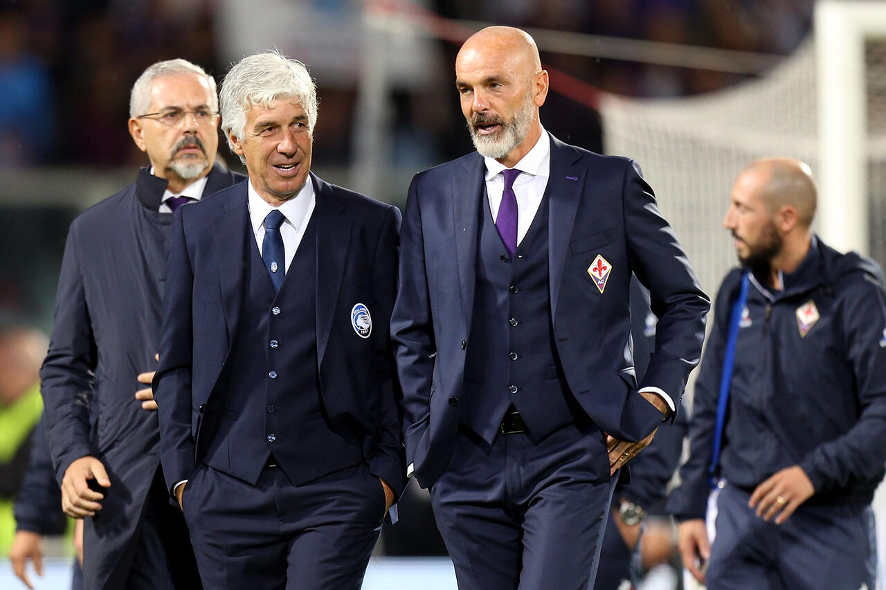 Stefano Pioli e Gian Piero Gasperini