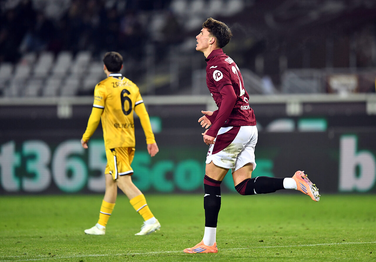 cesare casadei, secondo gol consecutivo