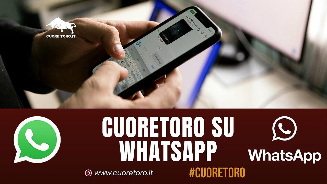CuoreToro su whatsapp, messenger, facebook, X, instagram