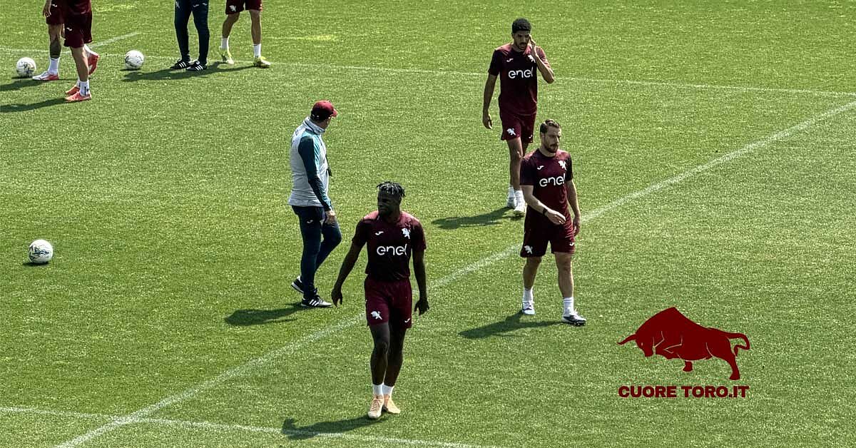 Allenamento al Filadelfia, Duvan Zapata
