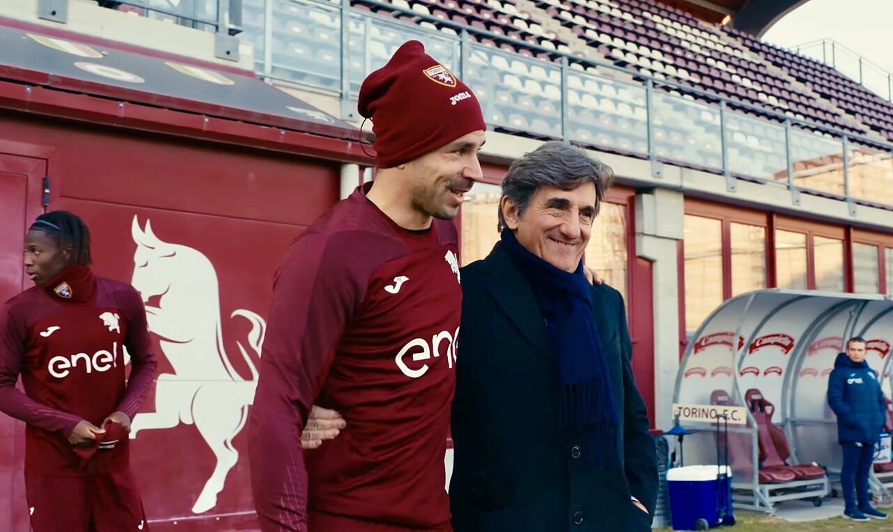 Urbano Cairo e Giovanni Simeone al Filadelfia