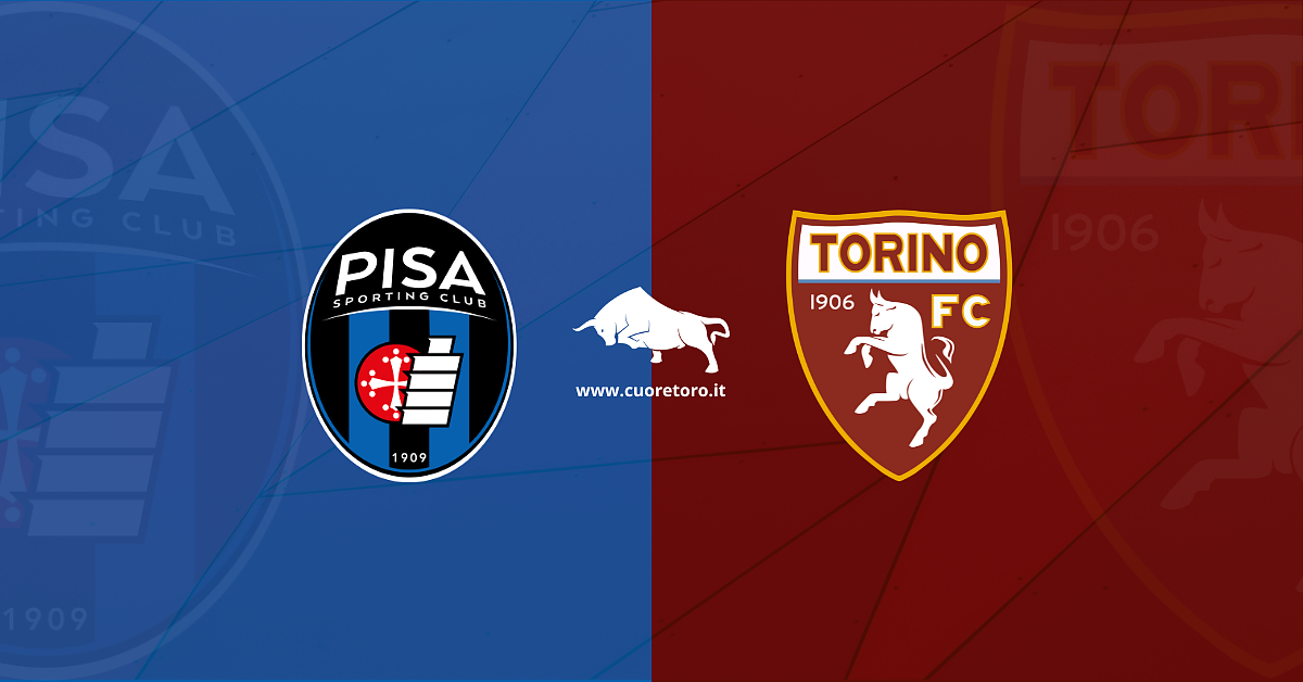 Pisa Torino, 31 giornata di Serie A
