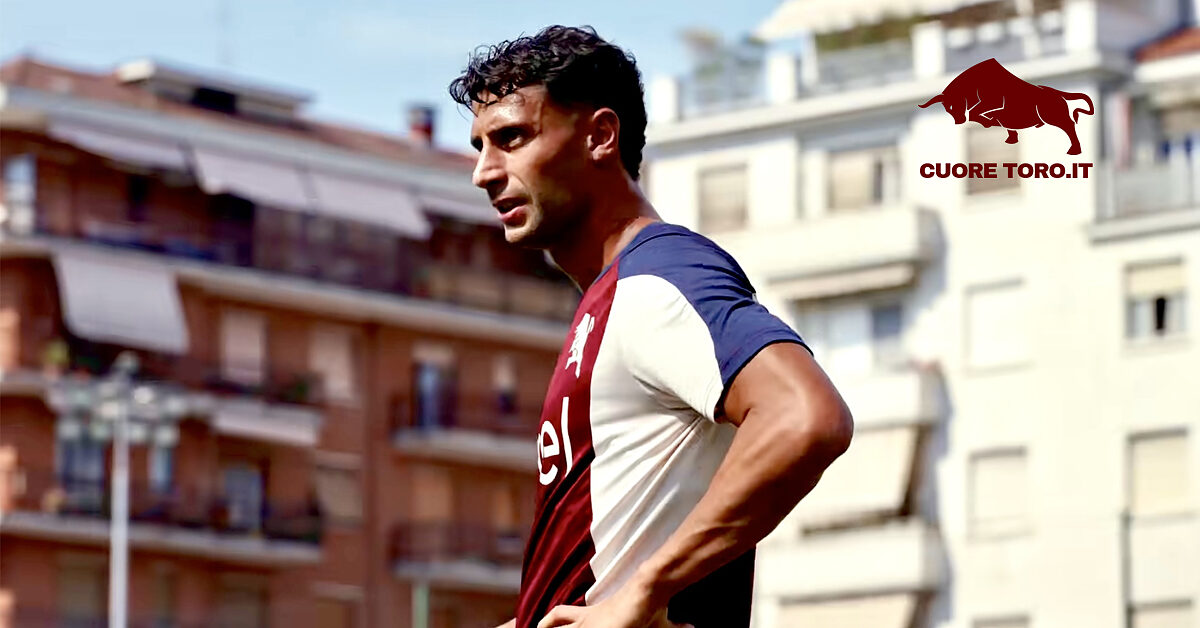 Rolando Mandragora, allenamento al Filadelfia, Torino