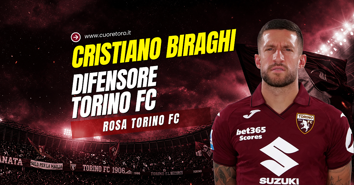 Cristiano Biraghi - Difensore Torino Fc - La Rosa