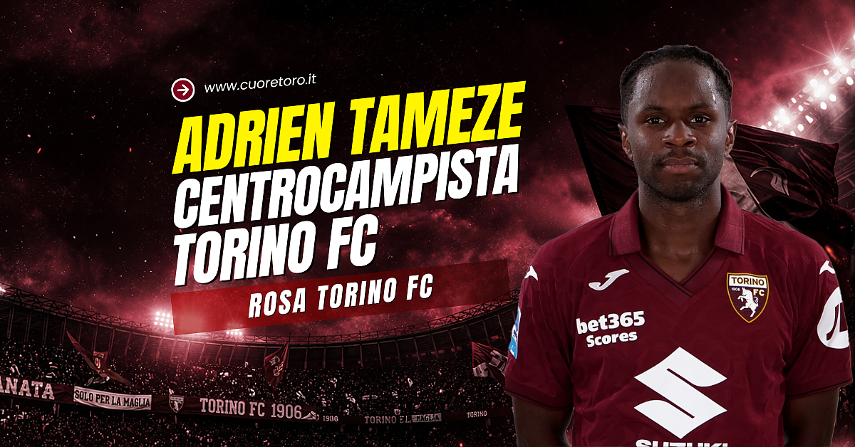 Adrien Tameze, centrocampista del Torino Fc
