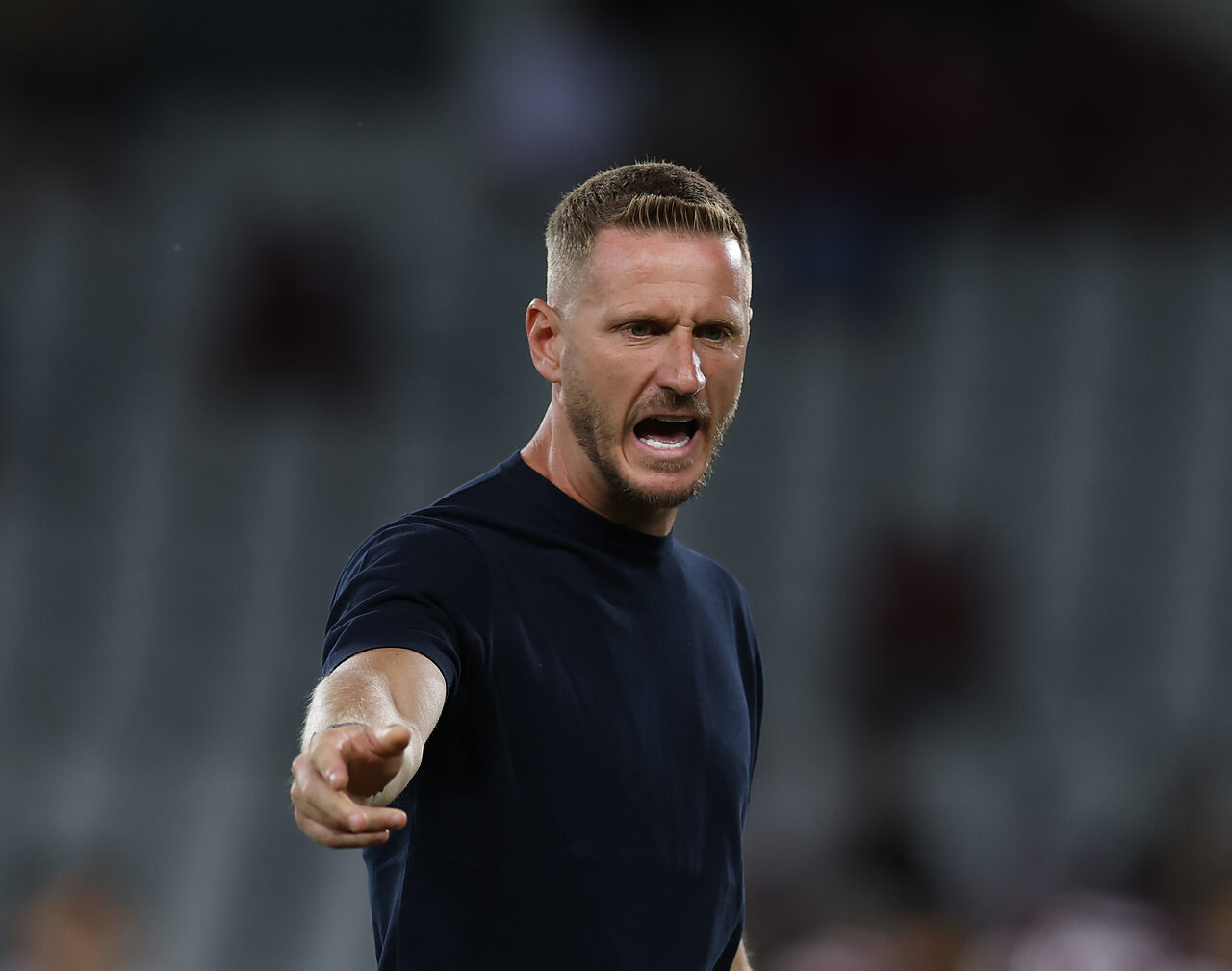 La grinta di Ignazio Abate in Torino Carrarese di Coppa Italia