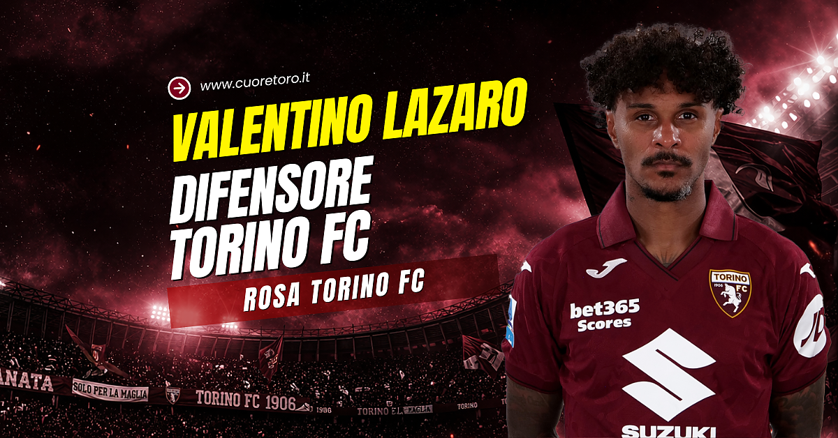 Valentino Lazaro, esterno del Torino Fc - news, scheda
