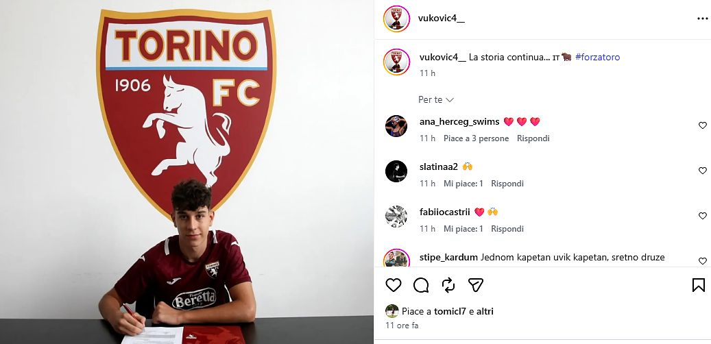 Calciomercato Torino: ufficiale l’arrivo di Toni Vukovic