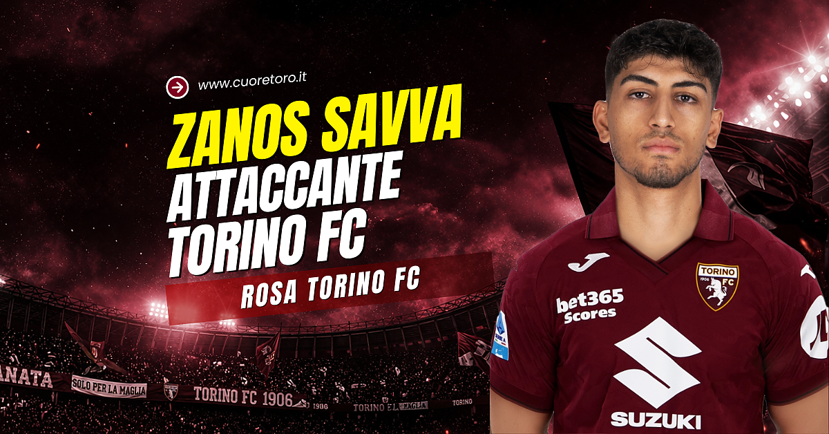 Zanos Savva, attaccante del Torino Fc