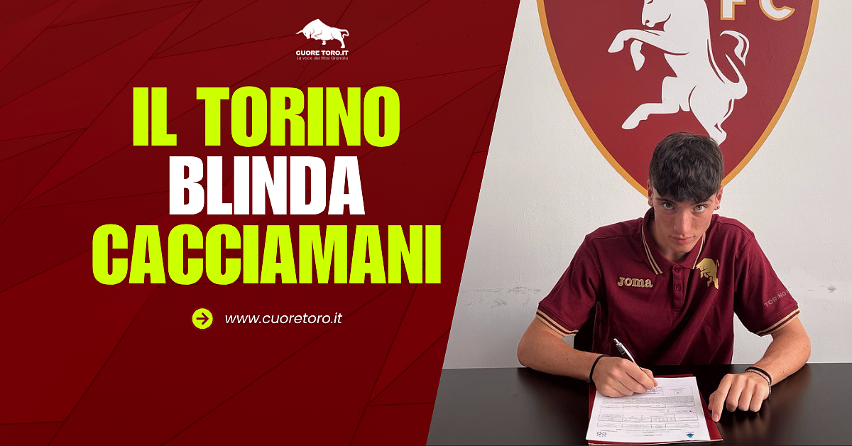 Il Torino Fc vuole prolungare il contratto di Alessio Cacciamani fino al 2030 - calciomercato