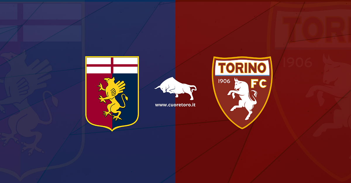 Genoa Torino, 26 giornata di Serie A