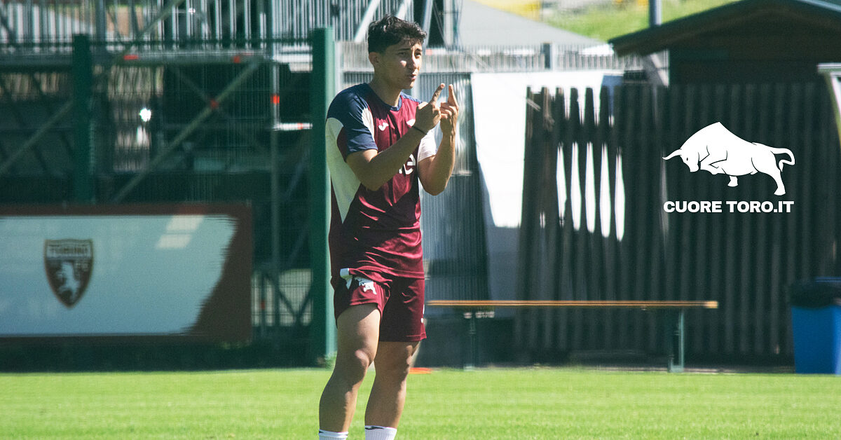 Emirhan Ilkhan, allenamento a Pinzolo