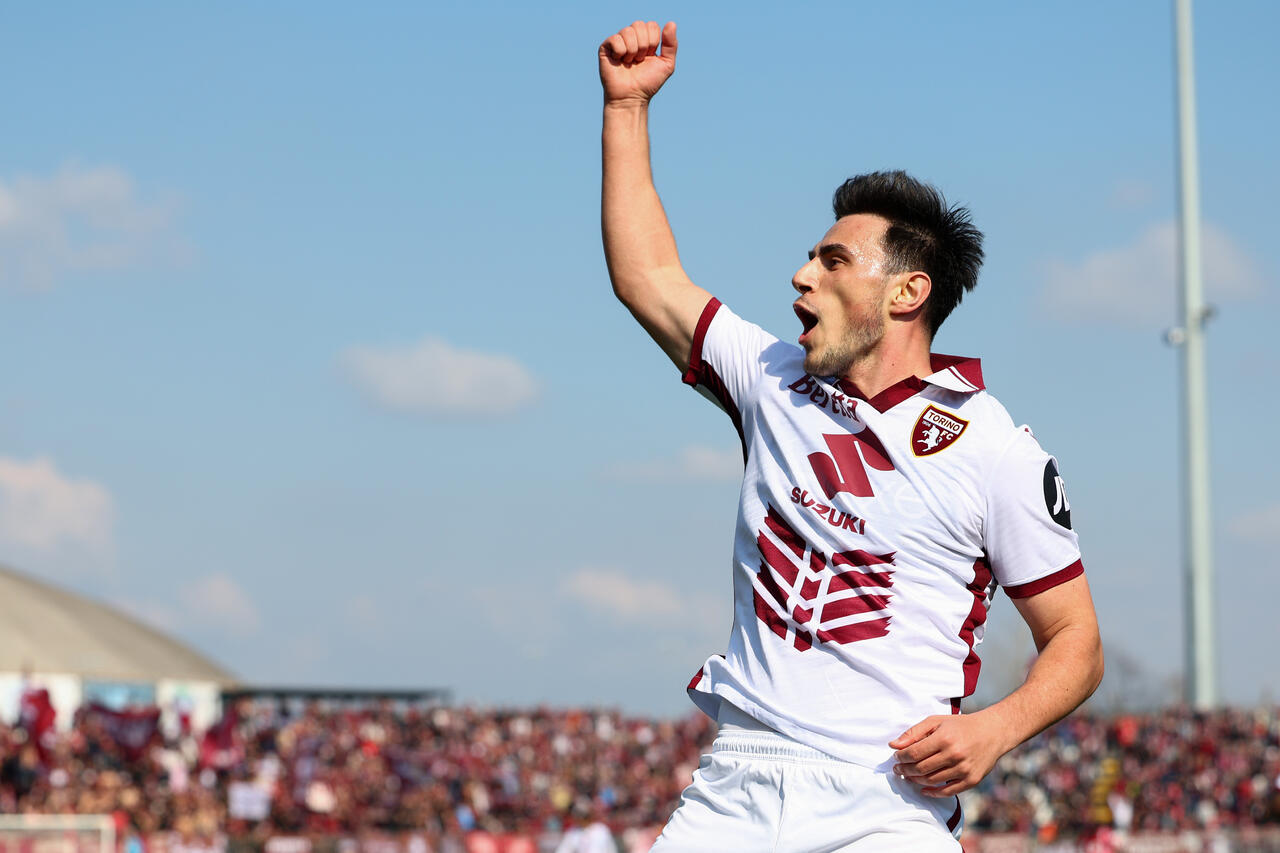 Eljif Elmas, gol in Monza Torino