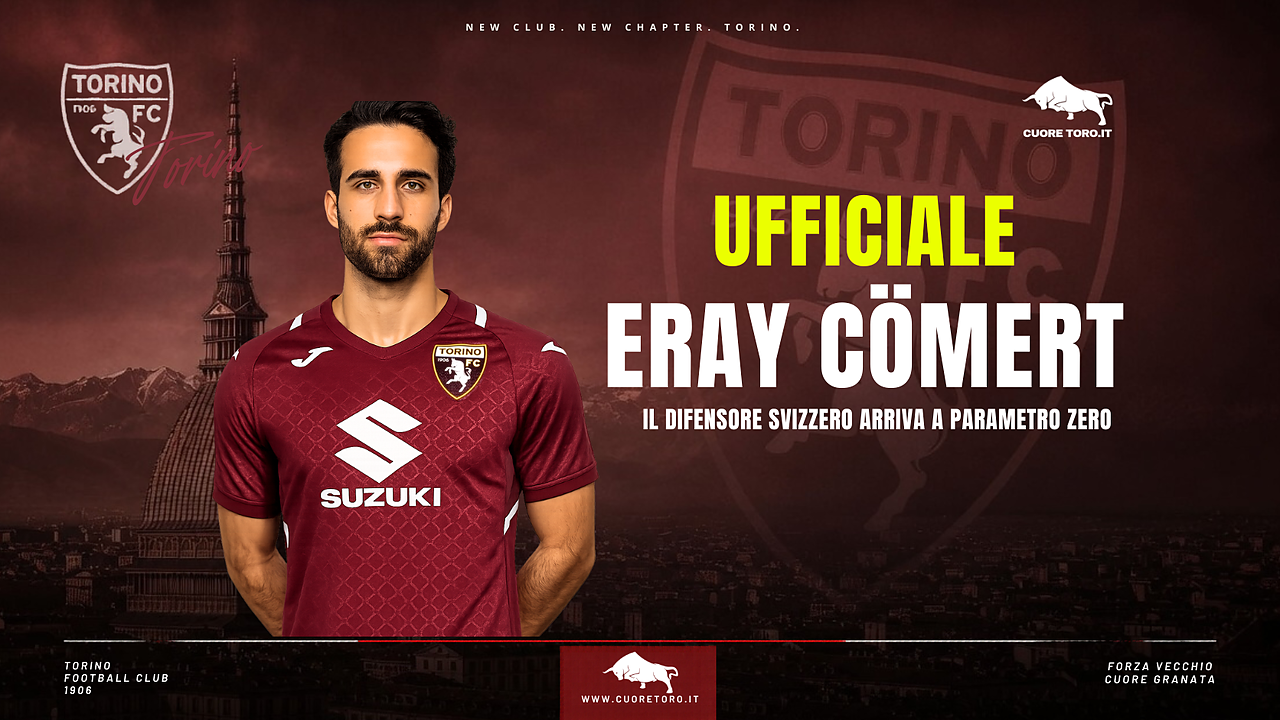 Ufficiale: Eray Cömert è un nuovo giocatore del Torino