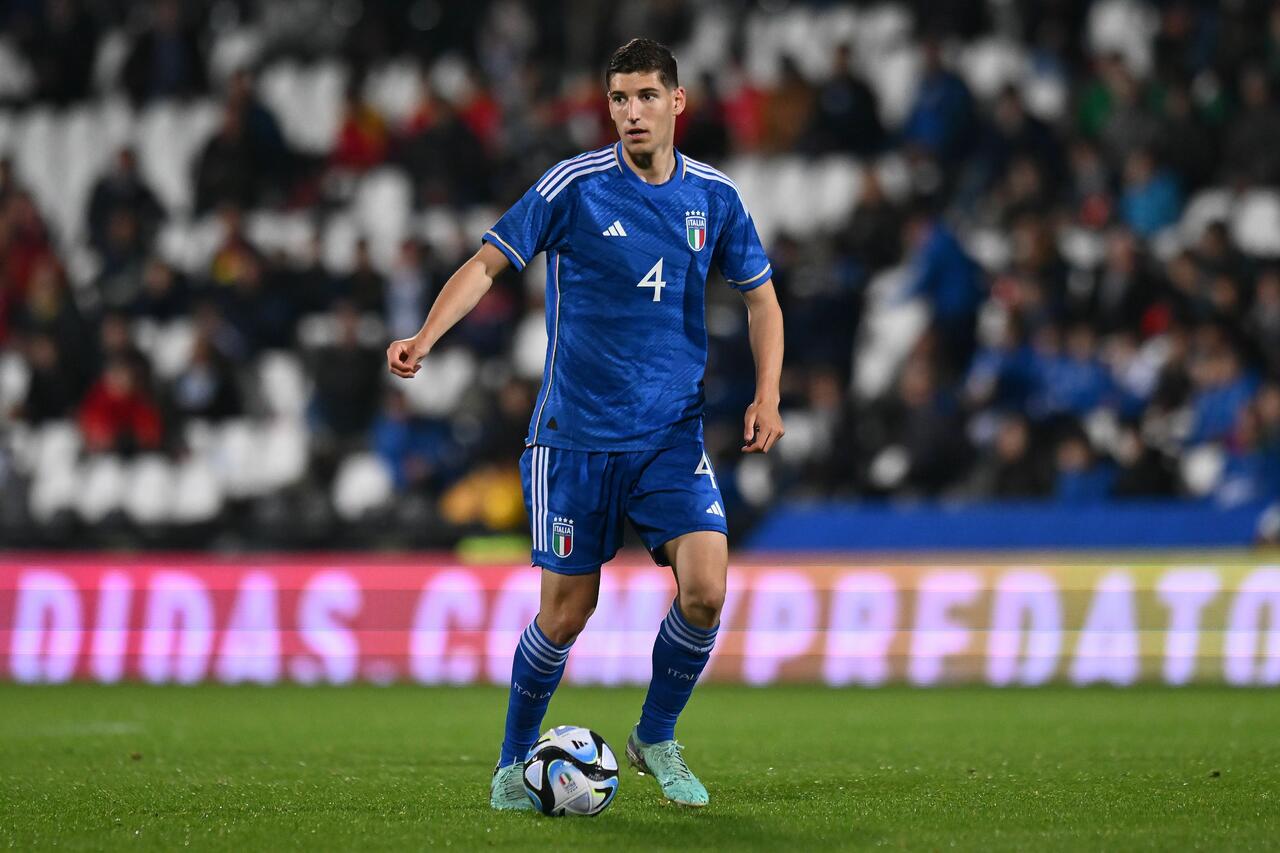 Matteo Prati, centrocampista dell'Italia Under21