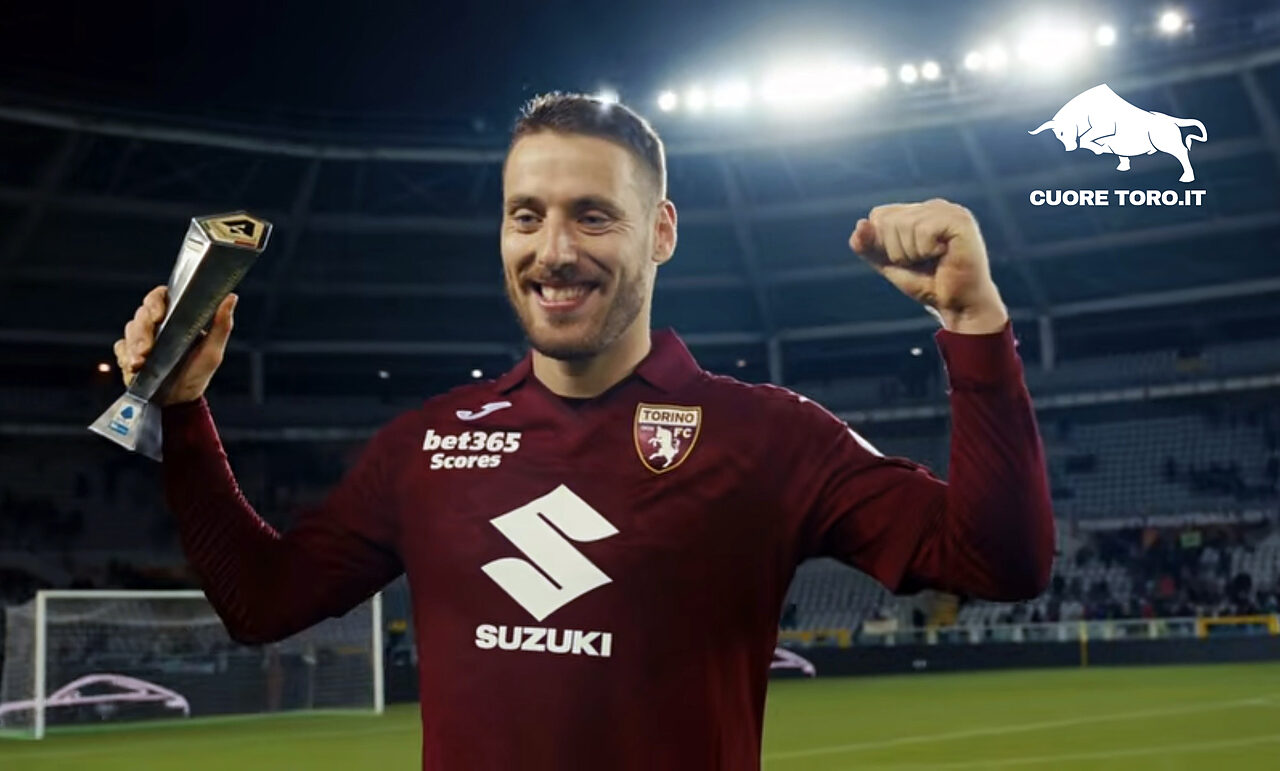 Nikola Vlasic, man of the match di Torino Parma