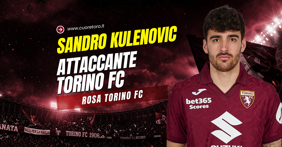 Sandro Kulenovic, attaccante del Torino Fc