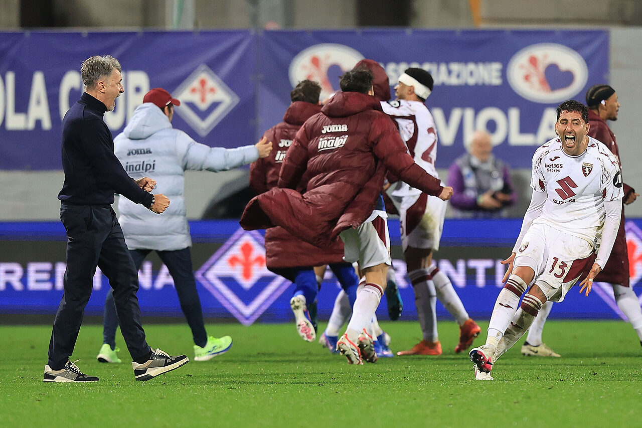 Fiorentina Torino, Maripan la pareggia al 93°