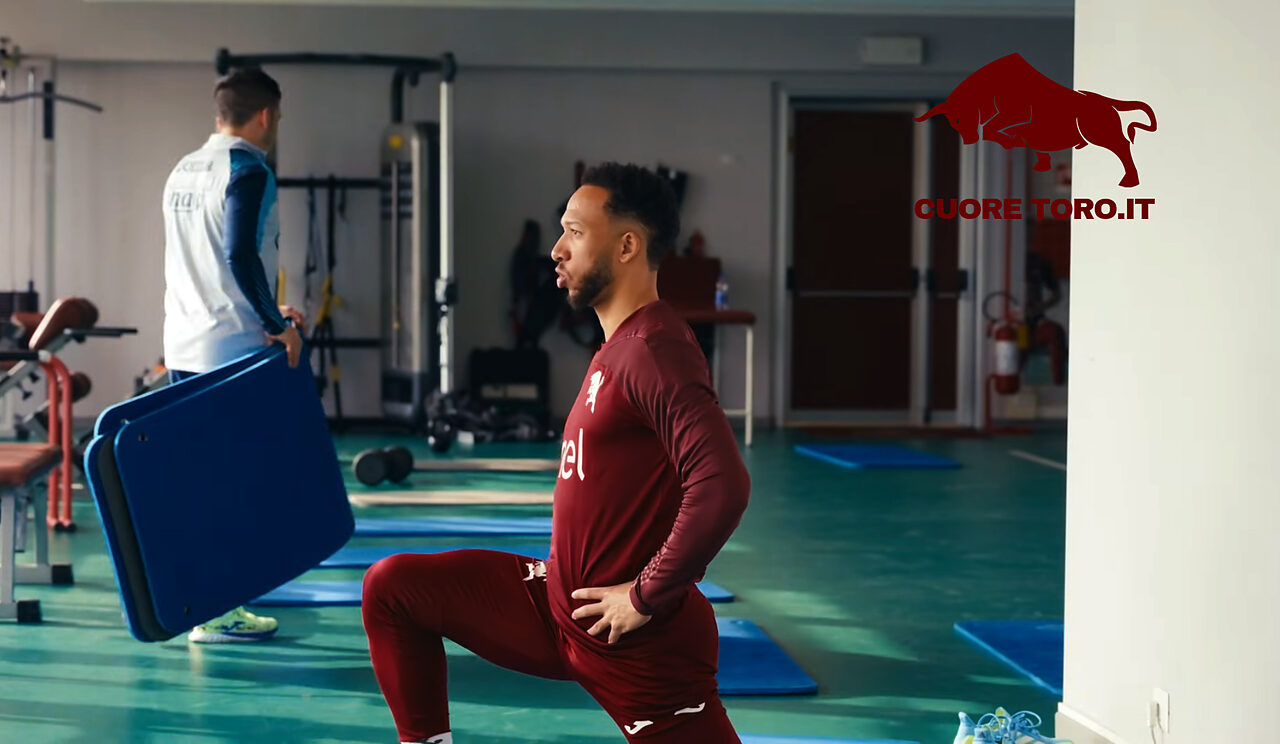 Enzo Ebosse, allenamento al Filadelfia