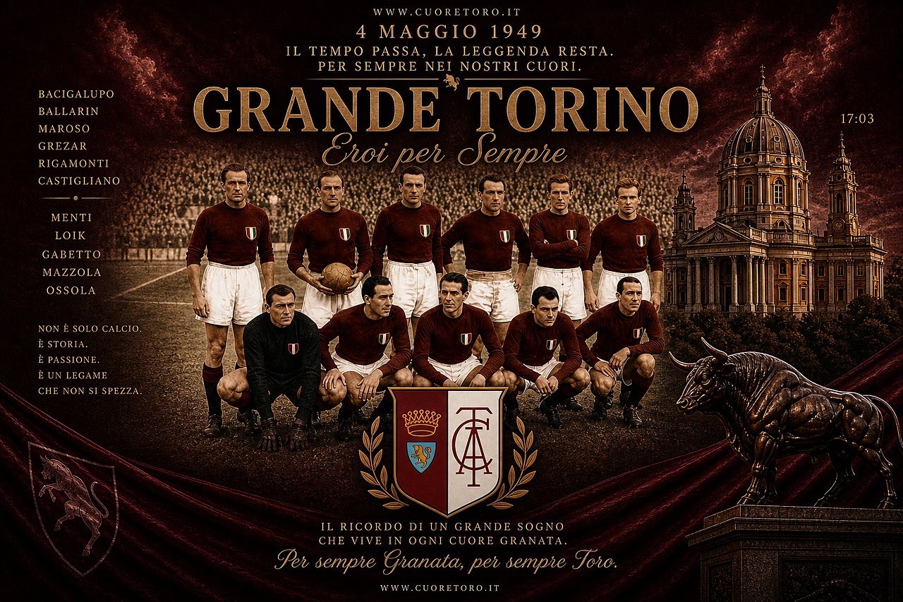 4 maggio - il Grande Torino