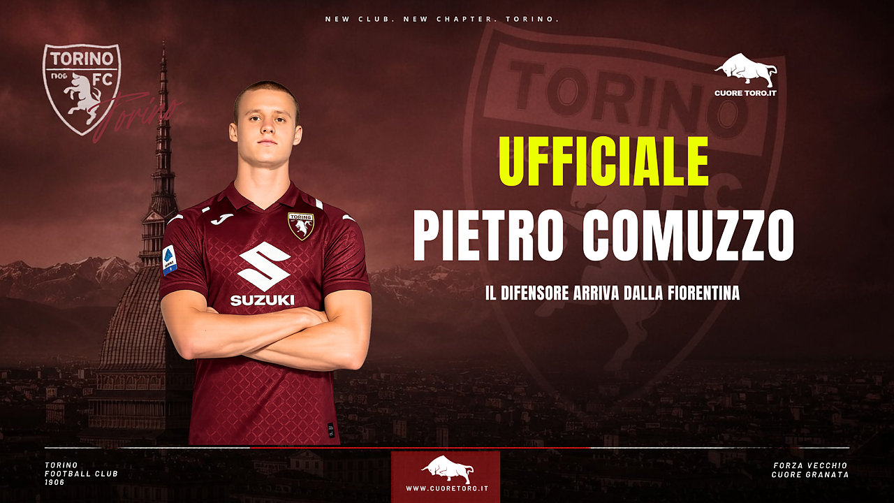 Ufficiale: Pietro Comuzzo è un nuovo giocatore del Torino