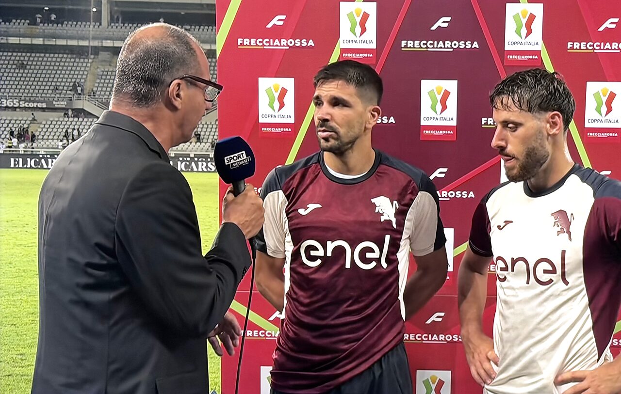 Simeone e Vlasic intervistati su Sportmediaset