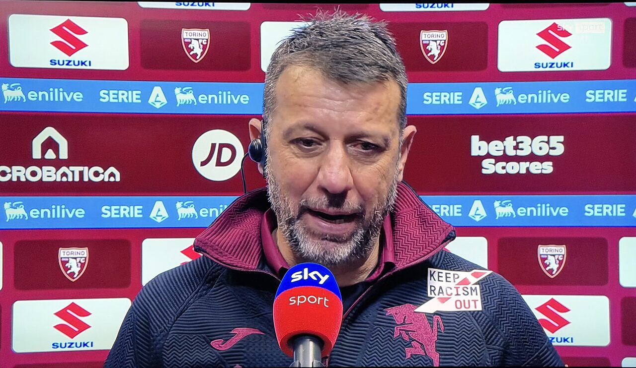 Torino Parma, D’Aversa a fine partita su Sky