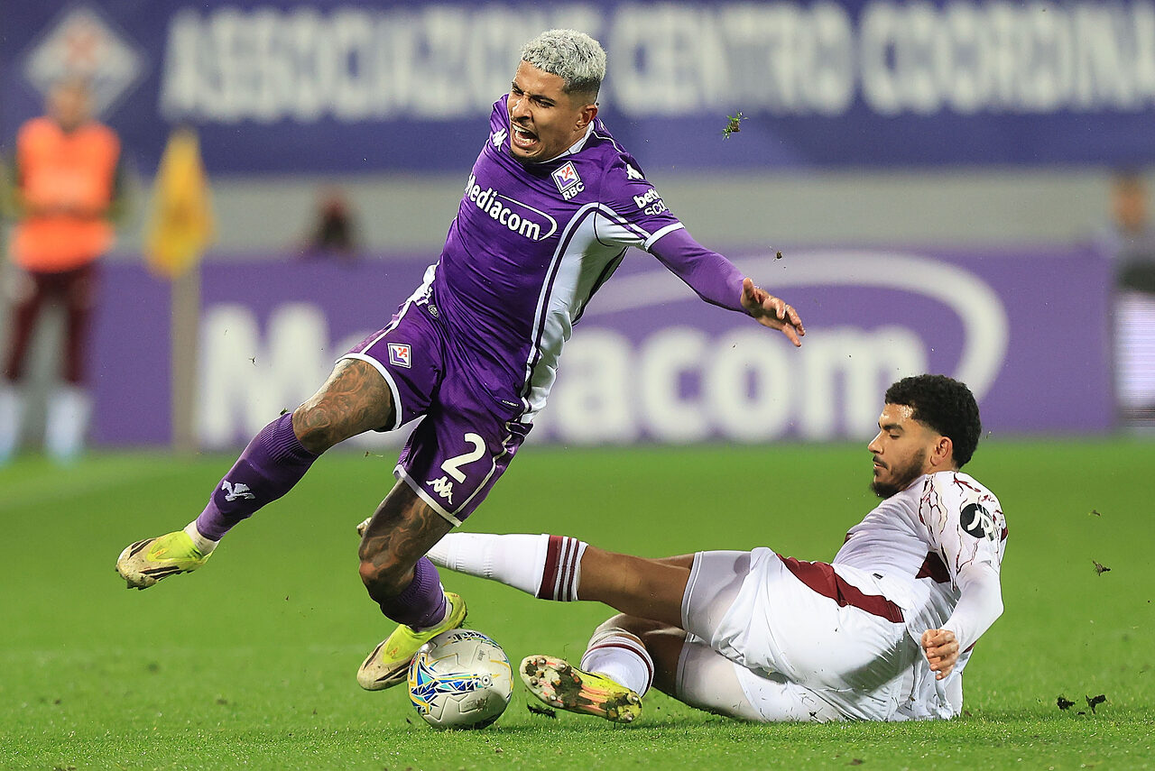 Zakaria Aboukhlal in Fiorentina Torino, entra in diffida