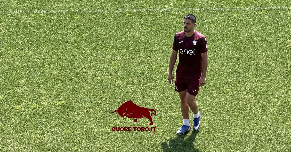 Allenamento al Filadelfia, Giovanni Simeone