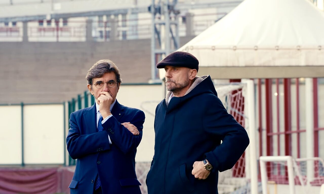 Gianluca Petrachi e Urbano Cairo al Filadelfia