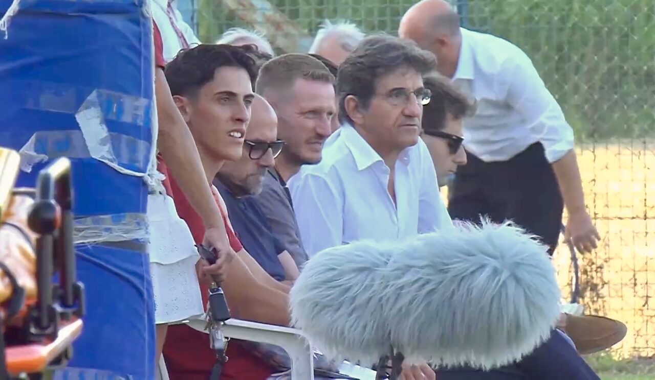 Urbano Cairo e Ignazio Abate al Memorial Mamma e Papà Cairo