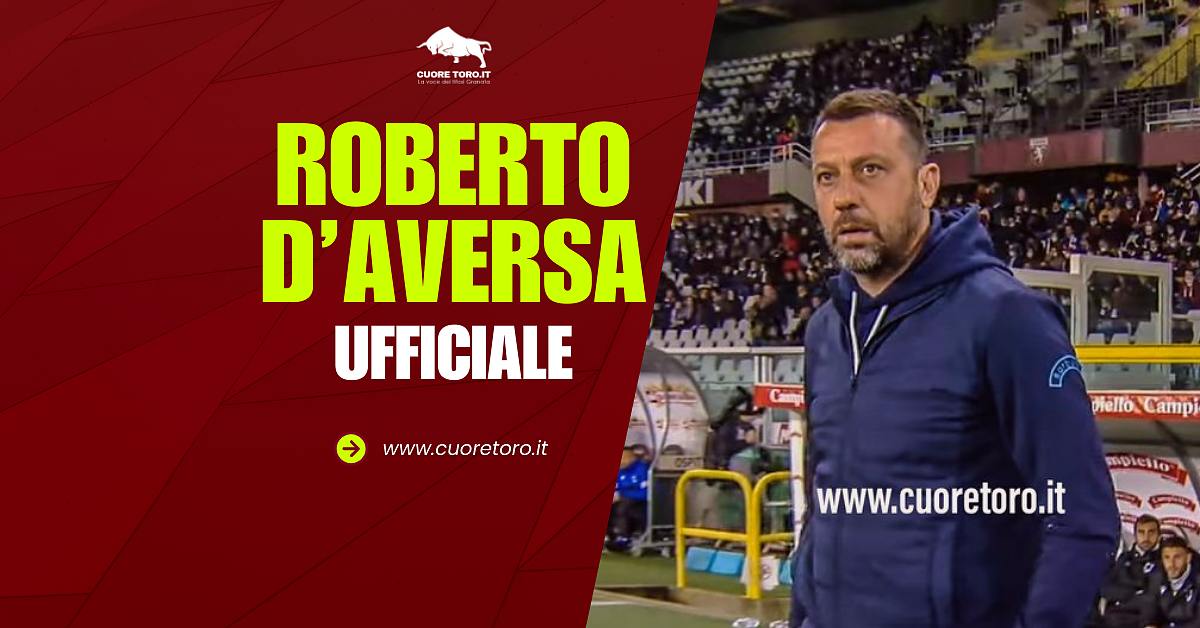 Roberto D'Aversa nuovo allenatore Torino arrivo aeroporto 2026
