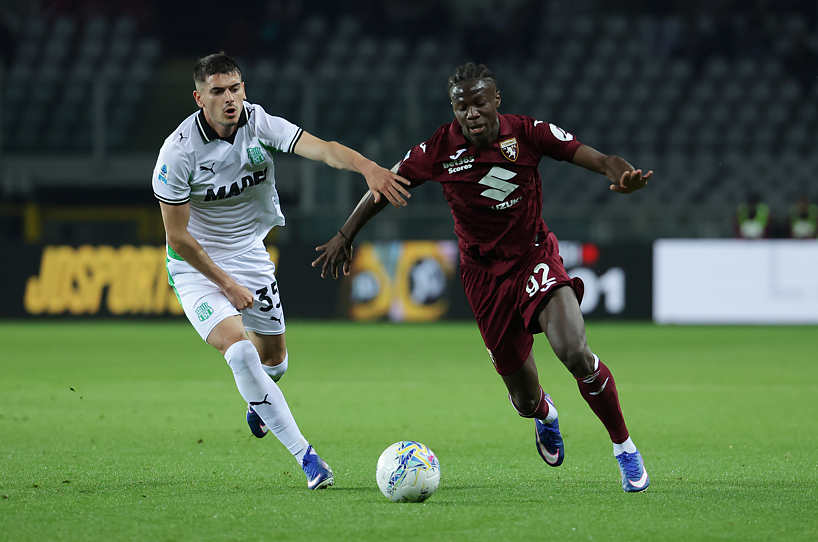 Torino Sassuolo, Alieu Njie