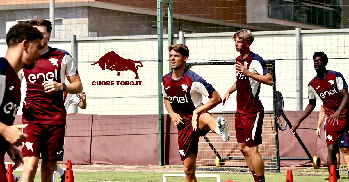 Daniel Bragança, centrocampista del Torino FC, allenamento al Filadelfia